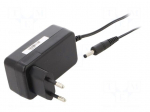 Power supply: switching | mains,plug-in | 12VDC | 2A | 24W | 86.2% | POSC