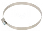 Cable tie | &Oslash;: 110&divide;130mm | W: 12mm | Material: chrome steel AISI 430