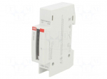 Meter: counter | for DIN rail mounting | analogue,mounting | 50Hz
