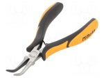 Pliers | curved,half-rounded nose | 140mm