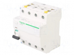 RCD breaker | Inom: 40A | Ires: 100mA | Poles: 4 | 400VAC | IP20 | 1&divide;25mm2