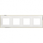 Cover plate - 2+2+2+2 horizontal/vertical installation modules