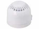 Signaller: sound | siren | 9&divide;60VDC | 106dB | Sonos | IP21 | white