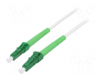 Fiber patch cord | OS2 | LC/APC,both sides | 2m | 9/125um | LSZH | green