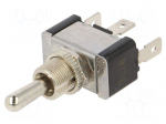 Switch: toggle | Pos: 3 | SPDT | ON-OFF-ON | 21A/14VDC | TA/TA2 | 0&divide;65&deg;C