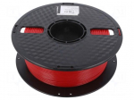 Filament: PET-G | 1.75mm | red | 220&divide;260&deg;C | 1kg
