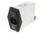 Connector: AC supply | socket | male | power supply | Inom: 10A | 250VAC
