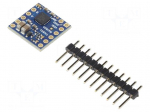 DC-motor driver | Motoron | UART | Icont out per chan: 2.2A | Ch: 1