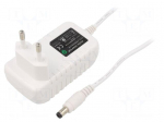 Power supply: switching | mains,plug-in | 5VDC | 2A | 10W | Out: 5,5/2,1