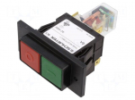 Circuit breaker | 6A | Poles: 2 | flange | IP65 | TA45 Push button 3P