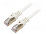 Patch cord | S/FTP | Cat: 6a | RJ45 plug,both sides | stranded | Cu | 3m