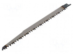Hacksaw blade-set | wood,reciprocating saw | 240mm | 4teeth/inch