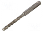 Drill bit | for concrete | &Oslash;: 7mm | L: 115mm | SDS-Plus&reg;