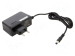 Power supply: switching | mains,plug-in | 5VDC | 3A | 15W | Out: 5,5/2,1