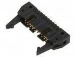 Connector: IDC | plug | male | Plating: gold-plated | PIN: 20 | THT