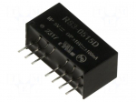 Converter: DC/DC | 3W | Uin: 4.5&divide;9VDC | Uout: 15VDC | Uout2: -15VDC | SIP8