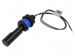 Sensor: liquid level | -20&divide;80&deg;C | OUT: NO/NC | IP67 | polypropylene