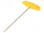 Wrench: hex key | inch | HEX 7/64" | Overall len: 176mm