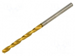 Drill bit | for metal | &Oslash;: 2.6mm | L: 57mm | Working part len: 30mm