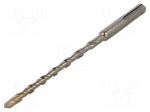 Drill bit | for concrete | &Oslash;: 7mm | L: 160mm | SDS-Plus&reg;