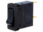 Circuit breaker | Urated: 240VAC | 60VDC | 5A | SPST | Poles: 1 | SNAP-IN