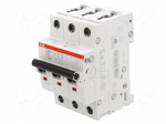 Circuit breaker | 400VAC | Inom: 32A | Poles: 3 | Charact: B | 10kA | IP20