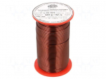 Coil wire | single coated enamelled | 1.15mm | 0.5kg | -65&divide;200&deg;C