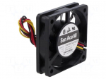 Fan: DC | axial | 12VDC | 60x60x15mm | 28.8m3/h | 36dBA | ball | 5000rpm