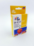 Ink cartridge Wox Yellow Brother LC-123Y/LC-121Y replacement LC123Y/LC121Y