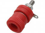 &Uuml;hendused // Different Audio, Video, Data connection plug and sockets // 1831# Gniazdo banan typ iii czerwone