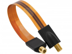 TV, SAT, HDMI, DVI kaablid ja tarvikud // Koaksiaalkaablite pistikud, tarvikud ja t&ouml;&ouml;riistad // 3265# Przejście f: gniazdo f-gniazdo f kabel ultra płaskie 20cm