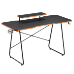 Uued tooted // Biurko gamingowe z p&oacute;łką na monitor NanoRS, 50kg max, wysokość 850mm, czarne, RS170