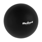 Spordiks ja aktiivseks puhkuseks // Spordikaubad ja varustus // Piłka do masażu 6.25cm, kolor czarny, materiał silikon, REBEL ACTIVE