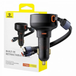 Baseus Enjoyment USB-C and Lightning Car Charger 60W