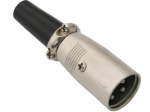&Uuml;hendused // Different Audio, Video, Data connection plug and sockets // 1651# Wtyk mikrofonowy xlr 3p na kabel skręc.odg