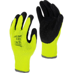 T&ouml;&ouml;riistad ja m&otilde;&otilde;teseadmed // Lisaseadmed lihvijatele, puuridele ja kruvikeerajatele // Rękawice ociep. ż&oacute;łte poli. l250509p, 12 par, "9", ce, lahti