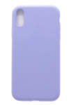 Back panel cover Evelatus Apple iPhone XR Premium Soft Touch Silicone Case Lavender