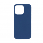 Back panel cover Evelatus Apple iPhone 14 Pro Premium Magsafe Soft Touch Silicone Case Midnight Blue