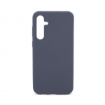 Back panel cover Evelatus Samsung Galaxy S23 FE Premium Soft Touch Silicone Case Midnight Blue