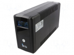Power supply: UPS | 360W | 600VA | 230V | Schuko x2,USB B socket | 7Ah