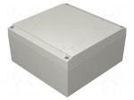 Enclosure: multipurpose | X: 160mm | Y: 160mm | Z: 81mm | Aluform | IP66