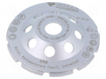 Sanding plate | &Oslash;: 125mm | concrete | Holder: assembly hole | 22.23mm