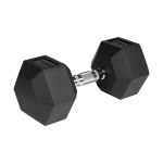 Uued tooted // Hantel żeliwny gumowany HEX 20 kg REBEL ACTIVE