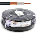 Rangeful RG213U 50m t&auml;ielikult vaskne RF koaksiaalkaabel 50 Ohm RG213U-PVC-50-IT