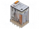Relay: electromagnetic | 4PDT | 110VAC | Icontacts max: 7A | 7A/250VAC
