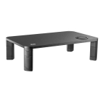 Ergo Office ER-415 Monitor Stand Shelf Wireless Qi Charging Adjustable 17" - 32" 20kg Induction Charger
