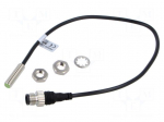 Sensor: inductive | OUT: NPN / NO | 0&divide;1.5mm | 10&divide;30VDC | M8 | 0.3m | IP67