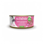 SCHESIR Tuna with ham in broth - wet cat food - 140g