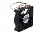 Fan: DC | axial | 12VDC | 60x60x15mm | 28m3/h | 31dBA | ball | 4000rpm