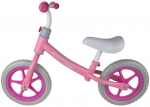 Riff Kid's balancing cross-country bicycle with 12" EVA wheels up to 35kg Pink/White